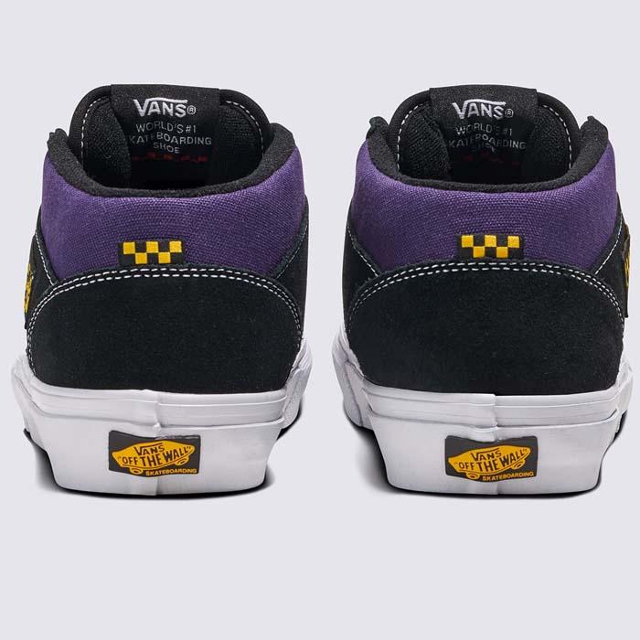 Vans スケートシューズ パープル サイズ 25.5 VANS スケートハーフキャブ バンズ スニーカー パープル