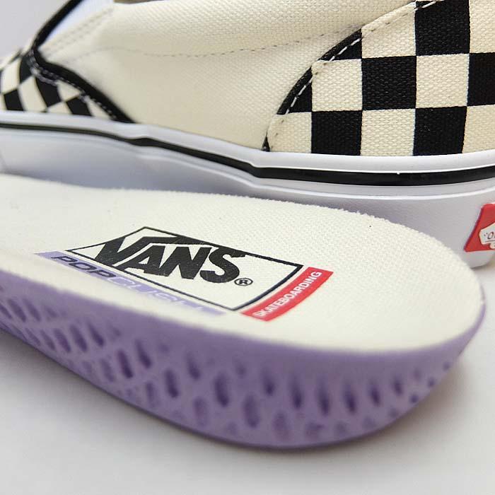 VANS（ヴァンズ） 毎日発送 バンズ スケート スリッポン チェック VANS