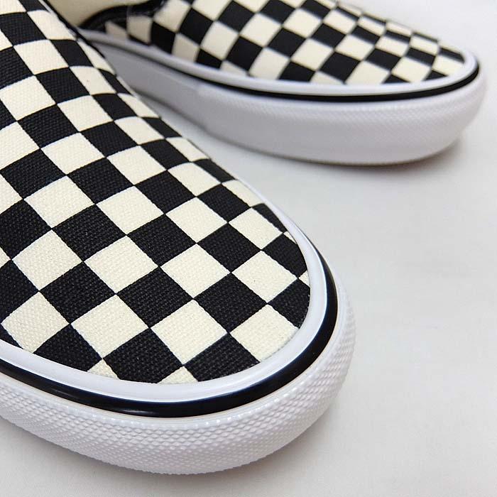 VANS（ヴァンズ） 毎日発送 バンズ スケート スリッポン チェック VANS