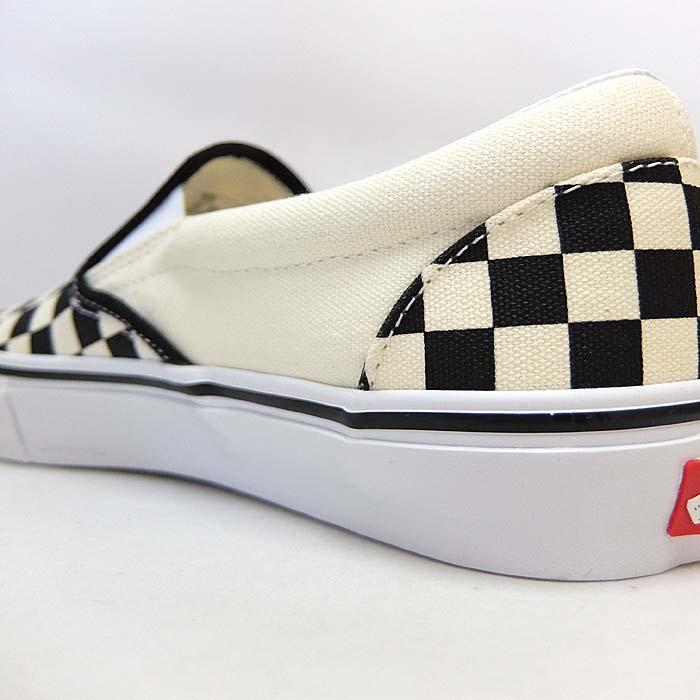 VANS（ヴァンズ） 毎日発送 バンズ スケート スリッポン チェック VANS