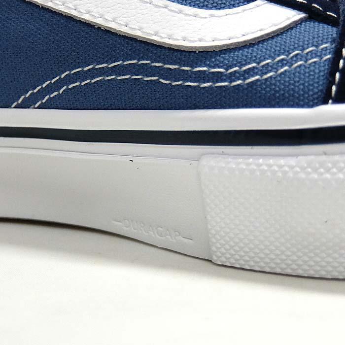 毎日発送 バンズ スケート オールドスクール VANS SKATE OLD SKOOL VN0A5FCBNAV スケシュー スニーカー ユニセックス キッズ ネイビーの画像