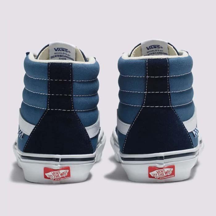 VANS Sk8-Hi Pro ネイビー Vans Skate Sk8-Hi Pro Shoe - Navy/White – Switch Skate & Snow