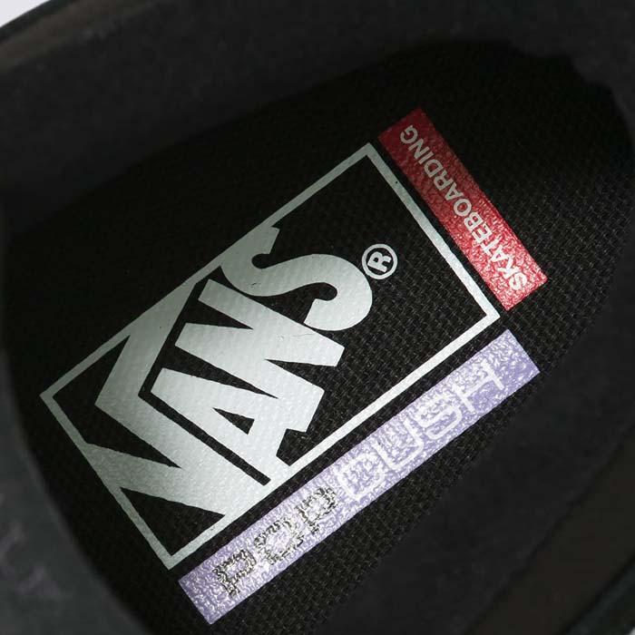 毎日発送 バンズ スケート ハーフキャブ VANS SKATE HALF CAB VN0A5FCDBKA メンズ レディース スニーカー ヴァンズ スケシュー スエード 黒 オールブラックの画像