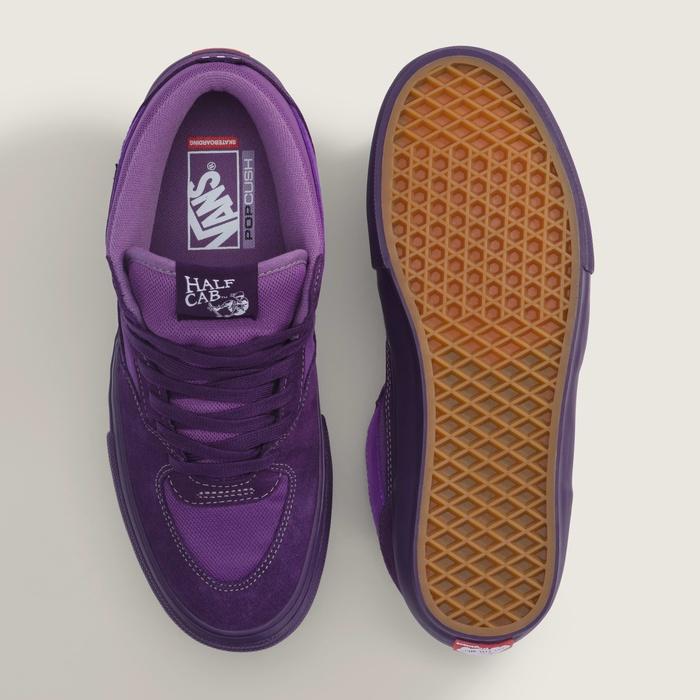 Vans スケートシューズ パープル サイズ 25.5 VANS（ヴァンズ） バンズ スケート ハーフキャブ VANS SKATE HALF CAB
