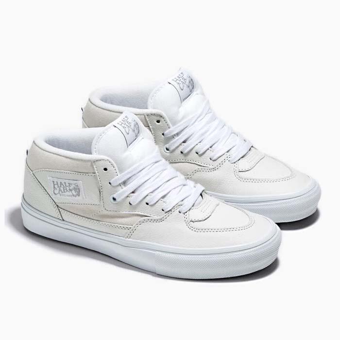 毎日発送 バンズ スケート ハーフキャブ VANS SKATE HALF CAB VN0A5FCDWWW メンズ スニーカー ヴァンズ スケシュー 白 スエード レザー US企画 プロ PRO｜sneaker-bouz｜09