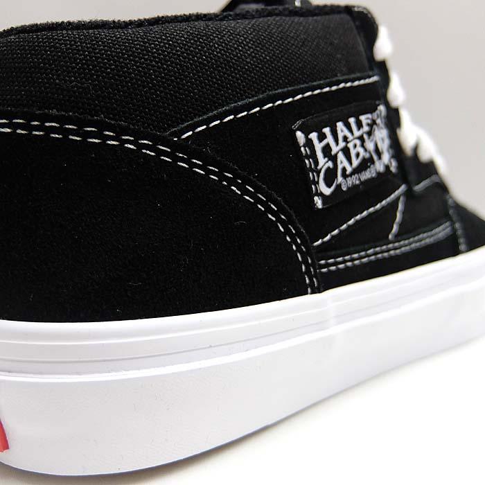 毎日発送 バンズ スケート ハーフキャブ VANS SKATE HALF CAB VN0A5FCDY28 メンズ レディース キッズ スニーカー ヴァンズ スケシュー スエード 黒 定番 US企画の画像