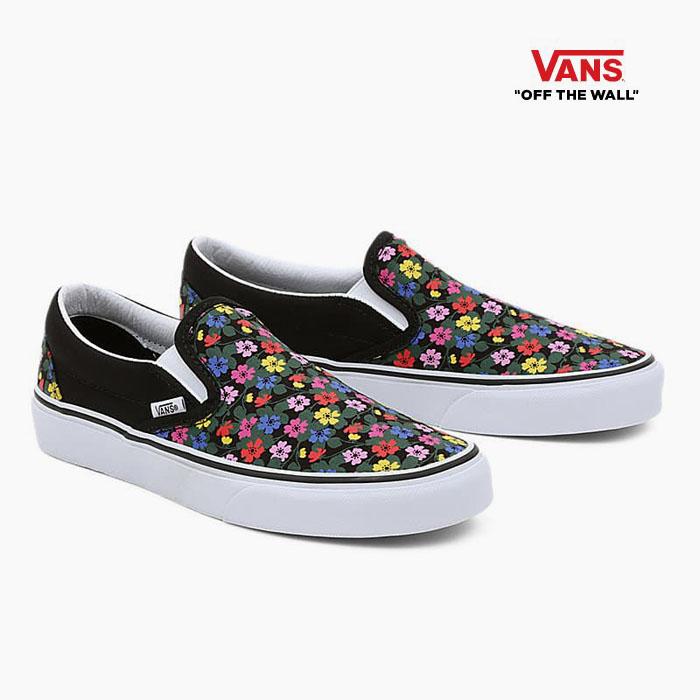 VANS（ヴァンズ） バンズ スリッポン 花柄 VANS CLASSIC SLIP-ON 
