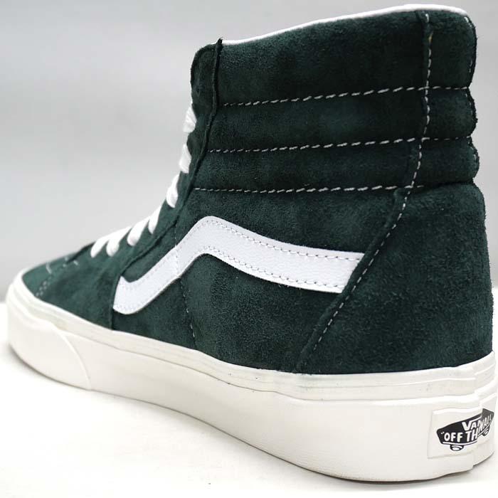 SK8-HI VANS VN0A5JMJ94T[バンズ スケートハイ ピッグスエード][深緑