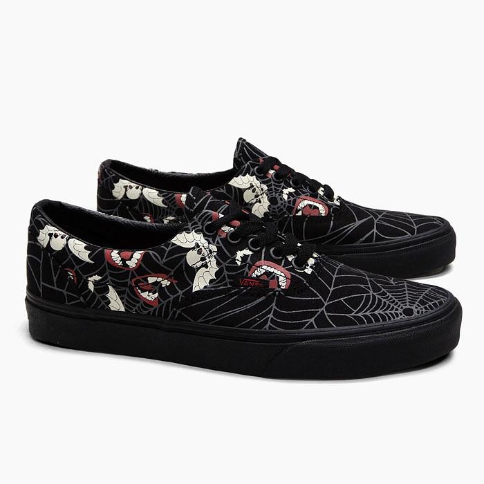 ERA（VANS） VANS ERA VN0A5KX58MG[バンズ エラ][蓄光/スカル/黒