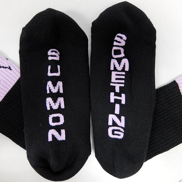 WELCOME SKATE ウェルカムスケートボード ソックス SUMMON SOCKS [BLACK/LILAC WHITE/BLACK] サモンソックス 靴下 クルーソックス  メンズ｜sneaker-bouz｜05