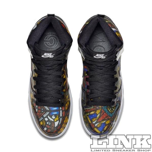 nike dunk stained glass