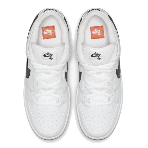 nike sb dunk low orange label white