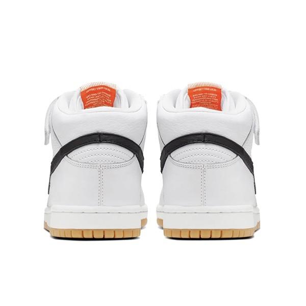 nike sb dunk orange label white