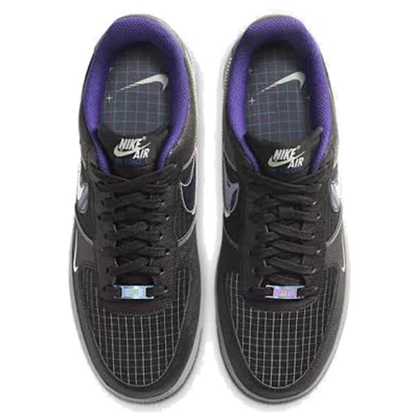 nike air force purple and green