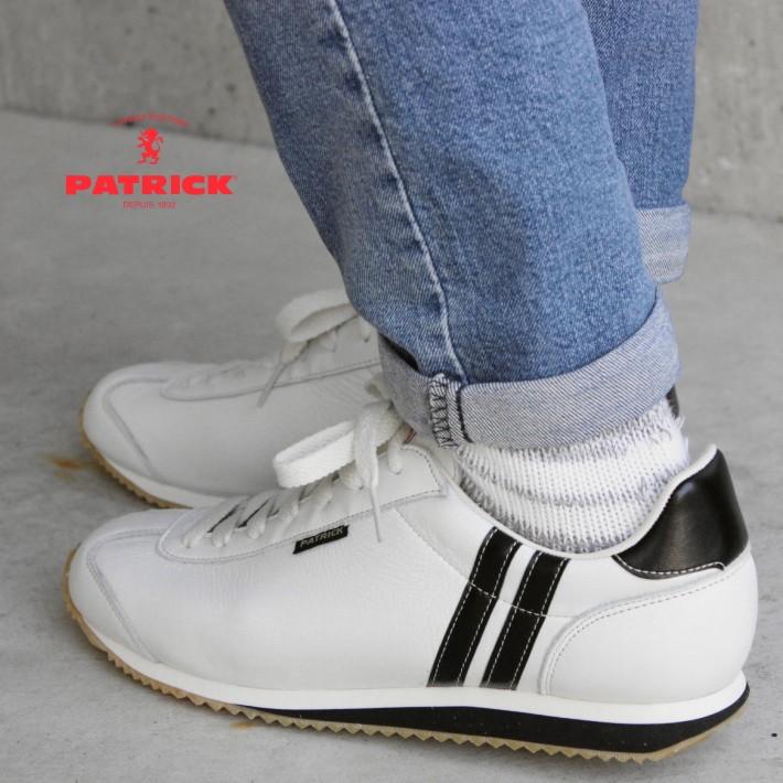 防水スプレー吹きかけサービス 交換返品送料無料 パトリック スニーカー ネバダ 2 ホワイト PATRICK NEVADA WHT 17510 定番