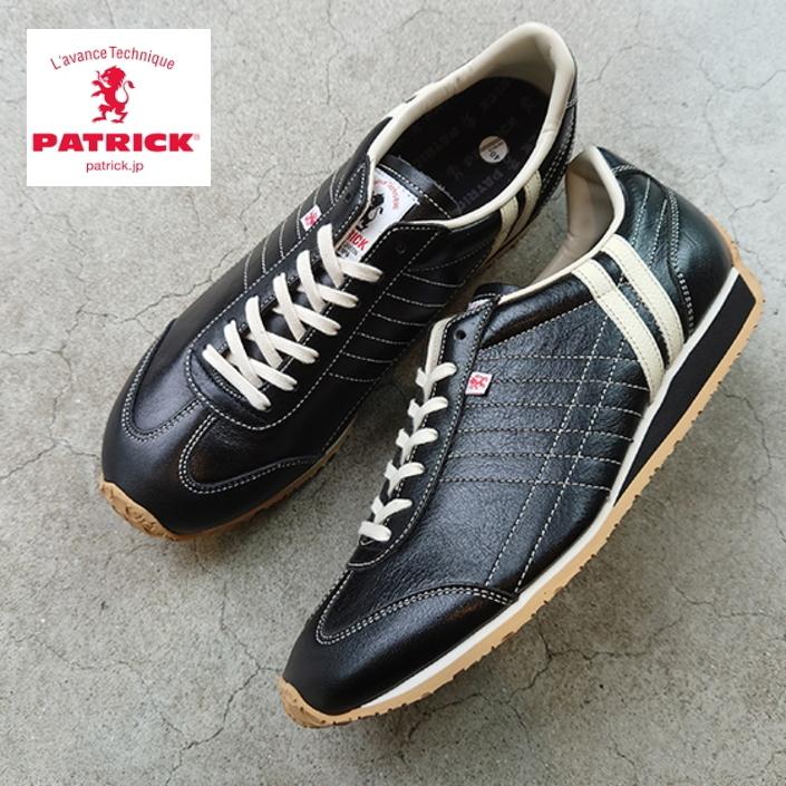 防水スプレー吹きかけサービス 交換返品送料無料 パトリック スニーカー パミール ブラック PATRICK PAMIR BLK 27071 定番の画像
