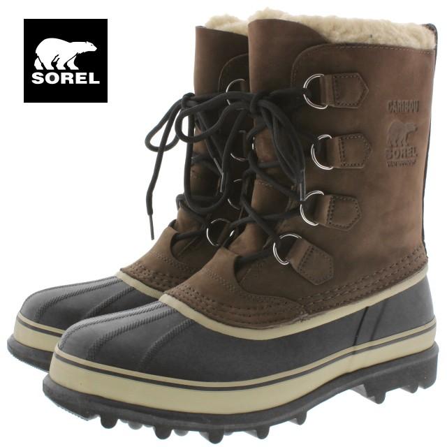 SOREL（ソレル） 交換送料片道無料 ブーツ CARIBOU カリブー ブルーノ