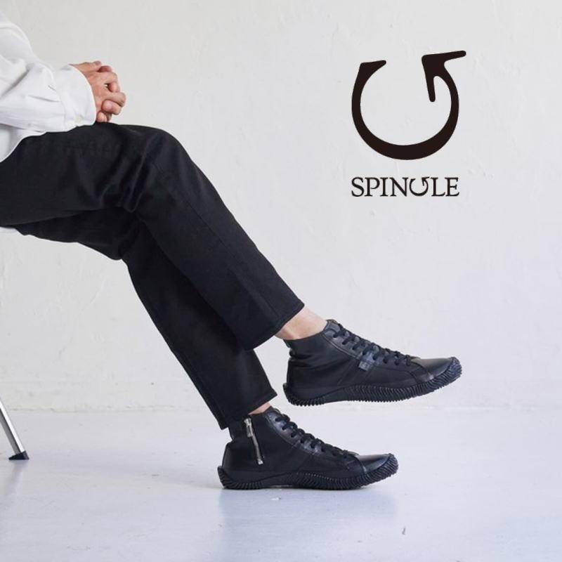 交換返品送料無料 スピングル SPINGLE スニーカー SP-443 ブラック 5 定番 SPINGLE（スピングル） 交換返品送料無料 スニーカー SP-443 ブラック