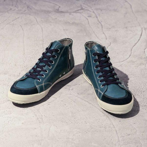 SPINGLE（スピングル） 交換返品送料無料 スニーカー SP-356 ネイビー