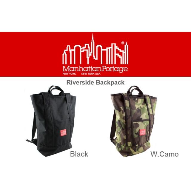 マンハッタンポーテージ　リバーサイド Manhattan Portage 2WAY Backpack Tote Rucksack Riverside