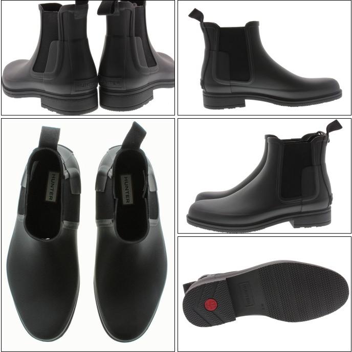 交換送料片道無料 ハンター メンズ オリジナル リファインド チェルシー M ORG REFINED CHELSEA ブラック MFS9060RMA-BLK 定番 HUNTER（ハンター） 交換送料片道無料 メンズ オリジナル リファインド