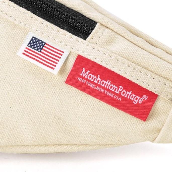 定番 マンハッタンポーテージ Manhattan Portage ボタニカル ブルックリン ブリッジ ウエスト バッグ ナチュラル 1100-CV-L NTL｜sneaker-soko｜07