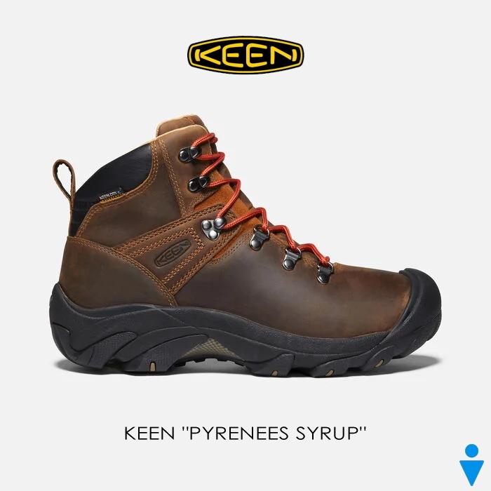 交換送料片道無料 キーン KEEN メンズ ピレニーズ シロップ PYRENEES SYRUP 1002435 トレッキングシューズ ブーツ 国内正規品｜sneaker-soko