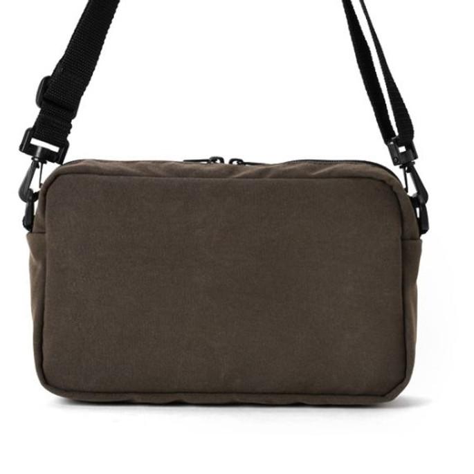定番 マンハッタンポーテージ Manhattan Portage バッグ ジョガー (L) ワックス ナイロン 1404-L-WXN ブラック(BLK) ダークブラウン(DBR)_4
