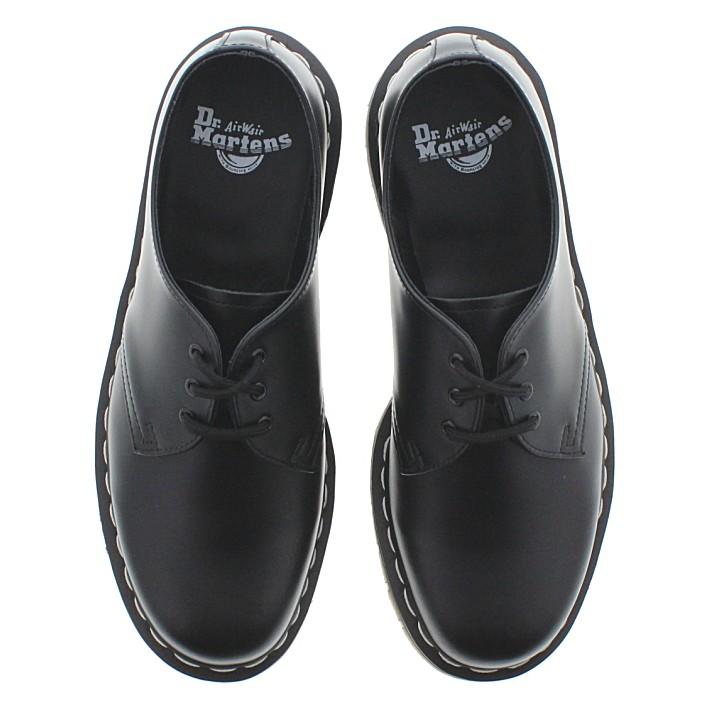 交換返品送料無料 ドクターマーチン Dr.Martens 1461 ホワイトステッチ 3ホールシューズ 1461 WS ブラック 24757001 定番｜sneaker-soko｜04