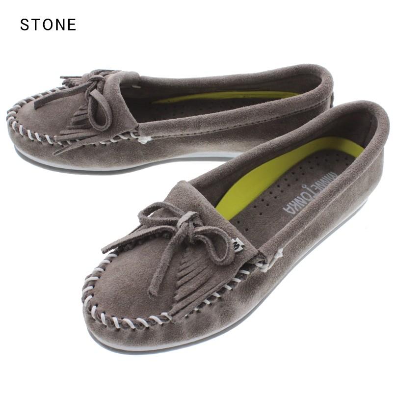Minnetonka（ミネトンカ） 交換送料片道無料 モカシン キルティ プラス