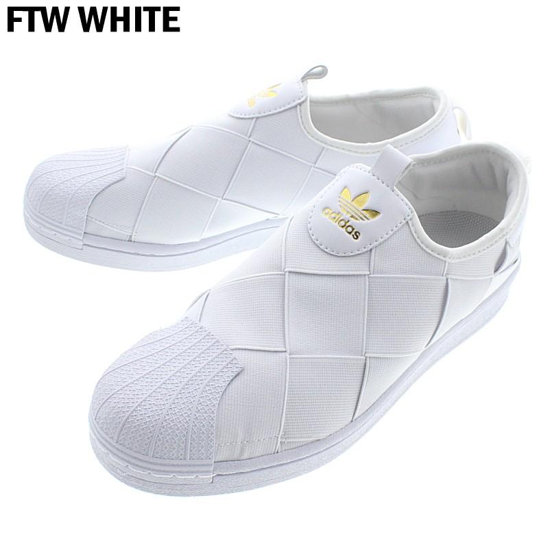 レディース アディダス Super Star Slip On フットウェアホワイト Fv3186 コアブラック Fv3187 すに