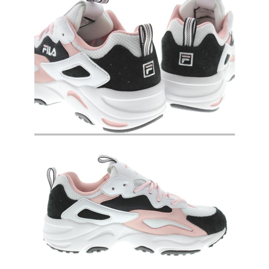 フィラ Fila スニーカー レイトレイサー Ray Tracer F5105 0119 ホワイト ブラック ピンク すにーかー倉庫 通販 Paypayモール