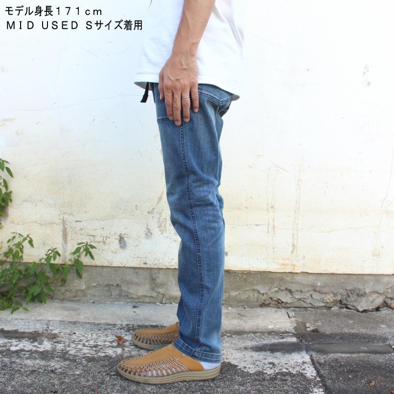 交換送料片道無料 ロックス ROKX デニム ファティーグ パンツ RXMS191008 MID USED DARK USED ONE WASH 定番｜sneaker-soko｜05