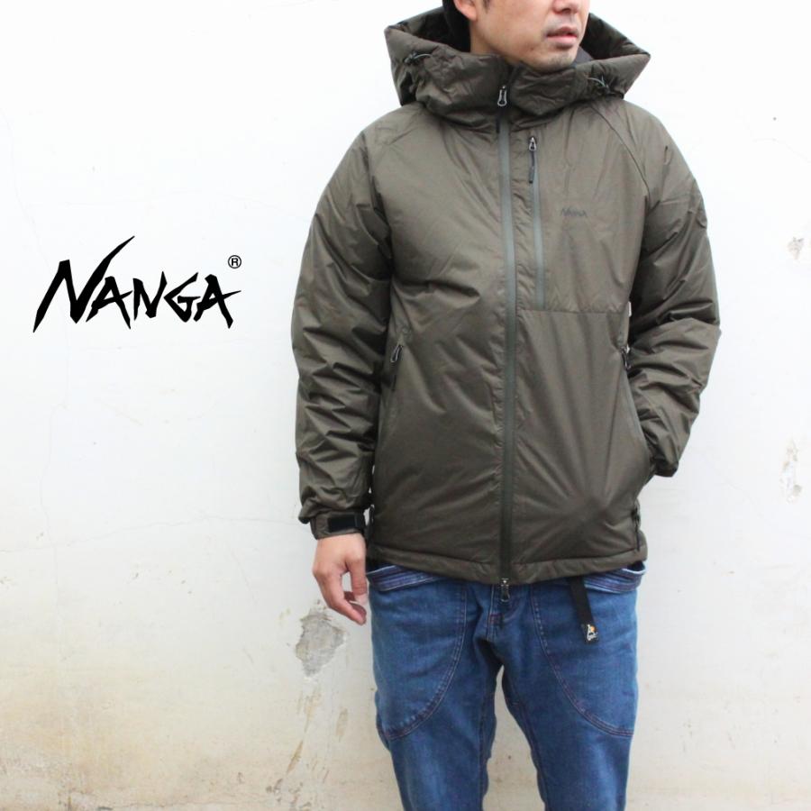 交換送料片道無料 ナンガ オーロラダウンジャケット(メンズ) AURORA DOWN JACKET カーキ KHA N1AJKH