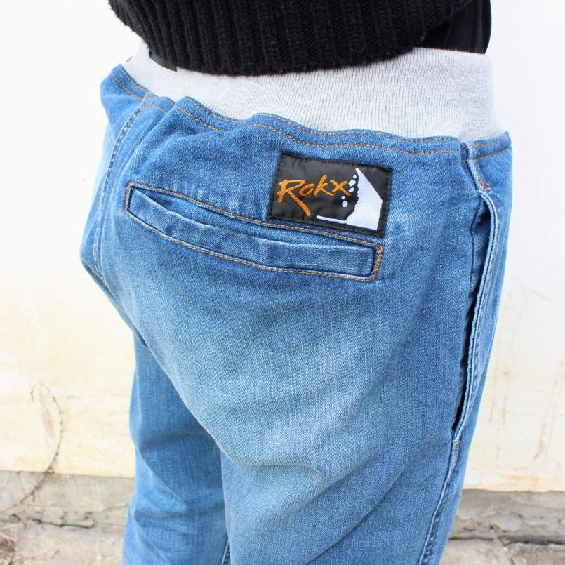 交換送料片道無料 ロックス ROKX エムジー デニム ウッド パンツ MG DENIM WOOD PANT RXMS191023 ミッドユーズド ダークユーズド ワンウォッシュ 定番