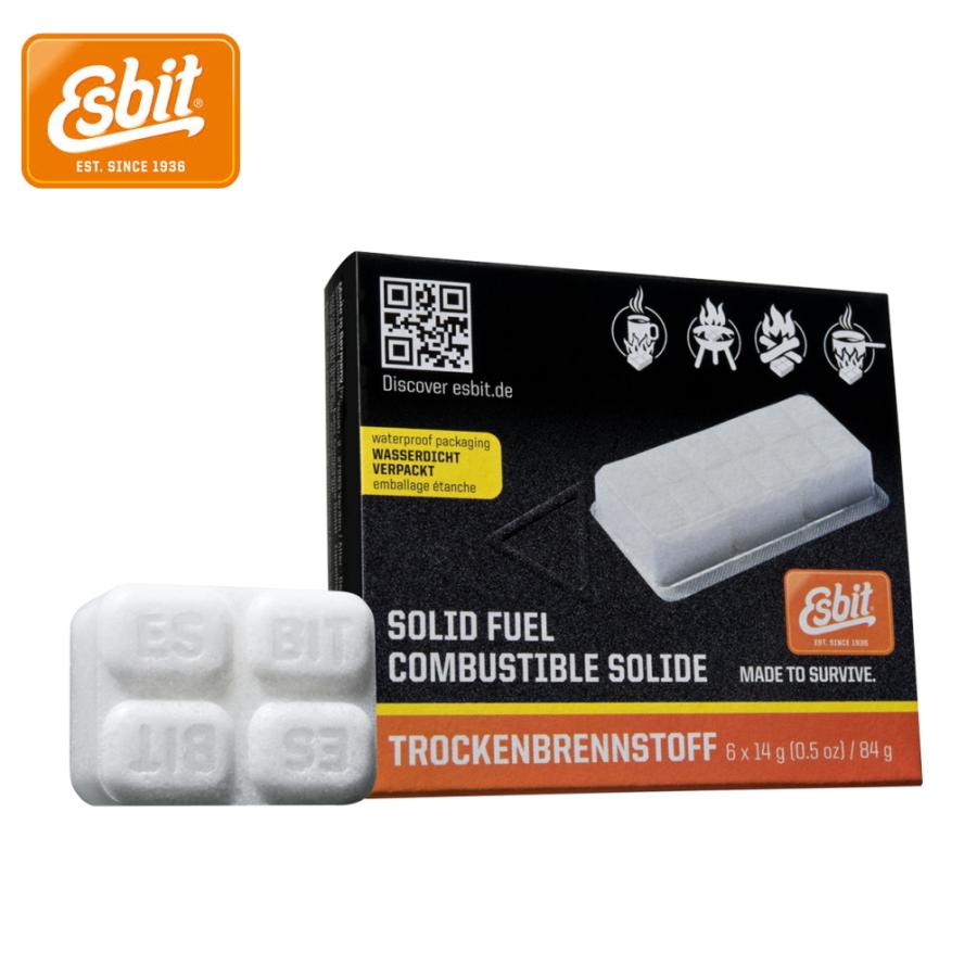 定番 エスビット Esbit 固形燃料ミリタリー 14g 6tab アウトドア キャンプ バーナー 防災 適切な価格 登山 クッカー ストーブ