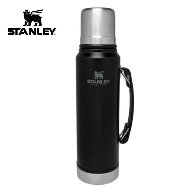 定番 スタンレー STANLEY クラシック真空ボトル 1L マットブラック 10-08266-007｜sneaker-soko