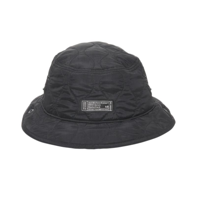 ジャックウルフスキン Jack Wolfskin 帽子 JP キルト ライナー バケット ハット JP QUILTED LINER BUCKET HAT 5026461 サンドデューン(5605) ブラック(6000)｜sneaker-soko｜04