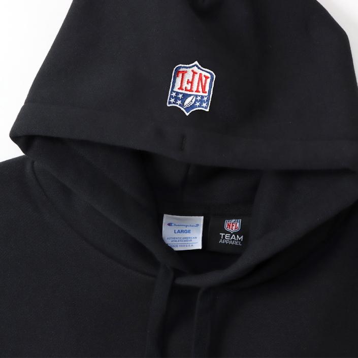 Champion（チャンピオン） 交換送料片道無料 フーデッド スウェット アメフト NFL公式 ペイトリオッツ チャンピオン パーカー【新品】