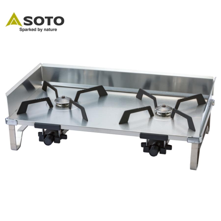 SOTO 定番 ソト レギュレーター2バーナー グリッド ST-526 : すにー