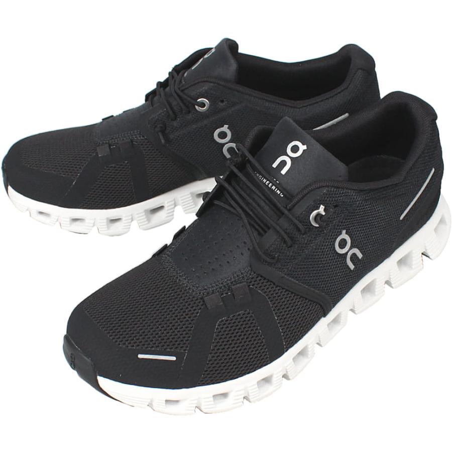 オン On ウィメンズ ランニングシューズ クラウド 5 ランニングシューズ レディースファッション ジョギング Cloud 5 ブラック ホワイト Black White 59 904 ジョギング スニーカー レディース すにーかー倉庫 通販