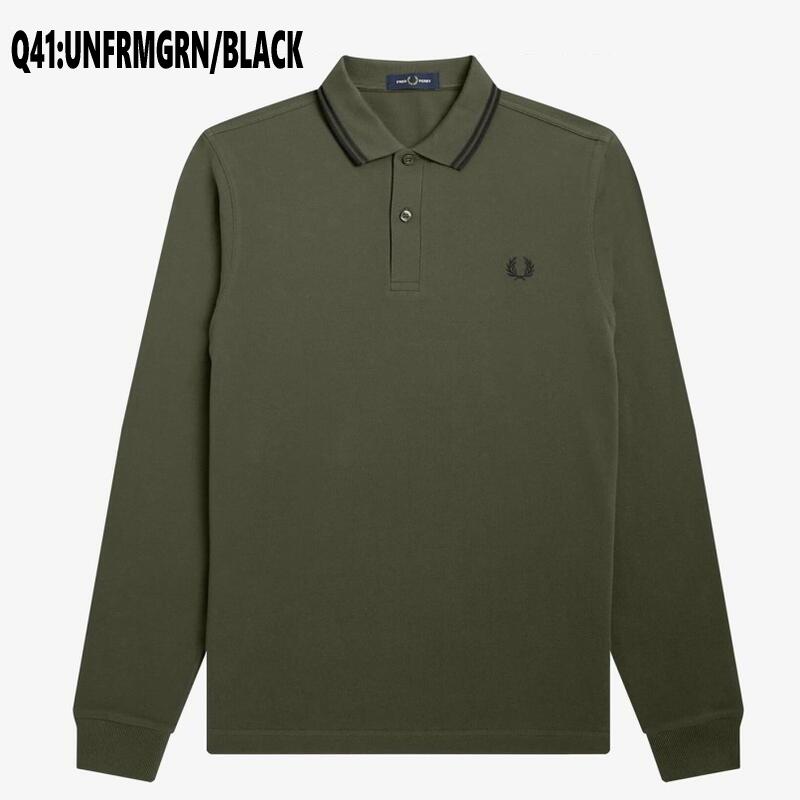 フレッドペリー 長袖ポロシャツ LS TWIN TIPPED M3636 FRED PERRY（フレッドペリー） 長袖 ポロシャツ FRED PERRY M3636
