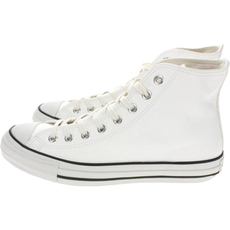 交換送料片道無料 コンバース スニーカー オールスター トルナットレザー ハイ ホワイト ALL STAR TORNATLEATHER HI WHITE 1SD055｜sneaker-soko｜04