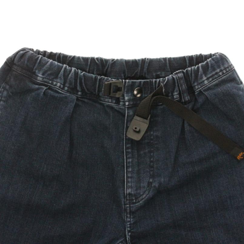 交換送料片道無料 ロックス ROKX ウェア デニム ワイド パンツ DENIM WIDE PANT RXMF 221026 ミッドユーズド ダークユーズド｜sneaker-soko｜05