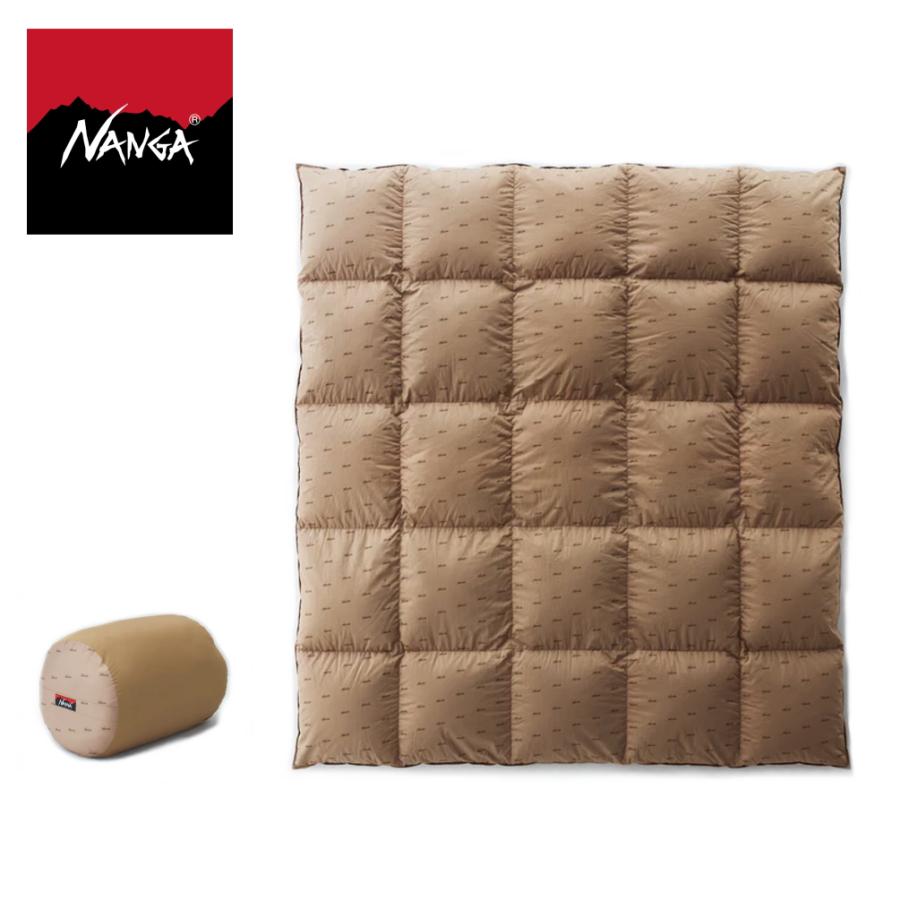 封筒型シュラフ ナンガ DOWN DUVET DOUBLE ダブル MOCHA NANGA (ナンガ