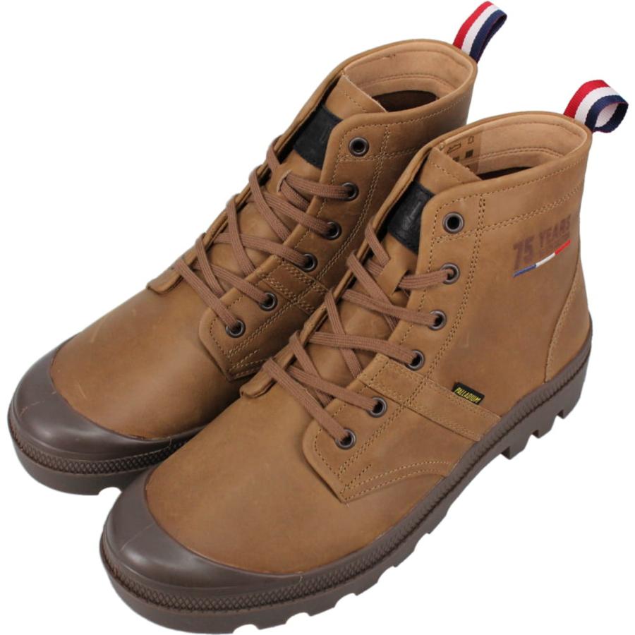 交換送料片道無料 パラディウム パラボス 75 レザー ブラウン PALLABROUSSE 75 LTH 77952-230 PALLADIUM（パラディウム） 交換送料片道無料 パラボス 75 レザー