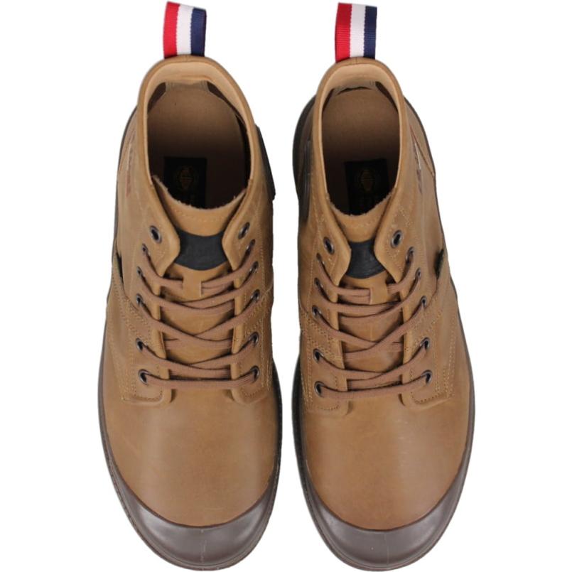 交換送料片道無料 パラディウム パラボス 75 レザー ブラウン PALLABROUSSE 75 LTH 77952-230 PALLADIUM（パラディウム） 交換送料片道無料 パラボス 75 レザー