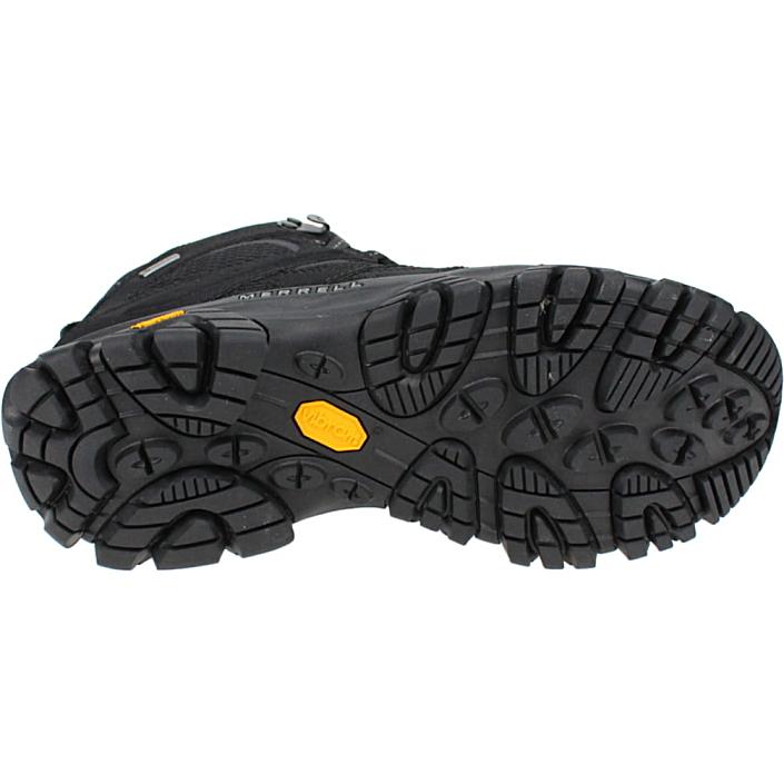 交換送料片道無料 メレル メンズ モアブ3 シンセティック ミッド ゴアテックス トリプルブラック J500249 MERRELL（メレル） 交換送料片道無料 メンズ モアブ3 シンセティック