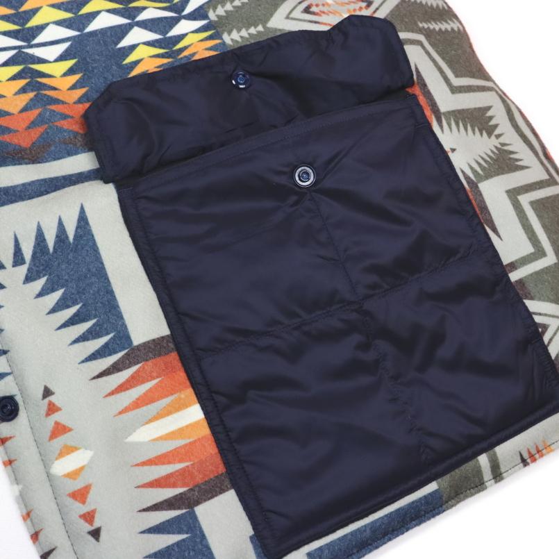 PENDLETON（ペンドルトン） × タイオン × TAION リバーシブル ダウン