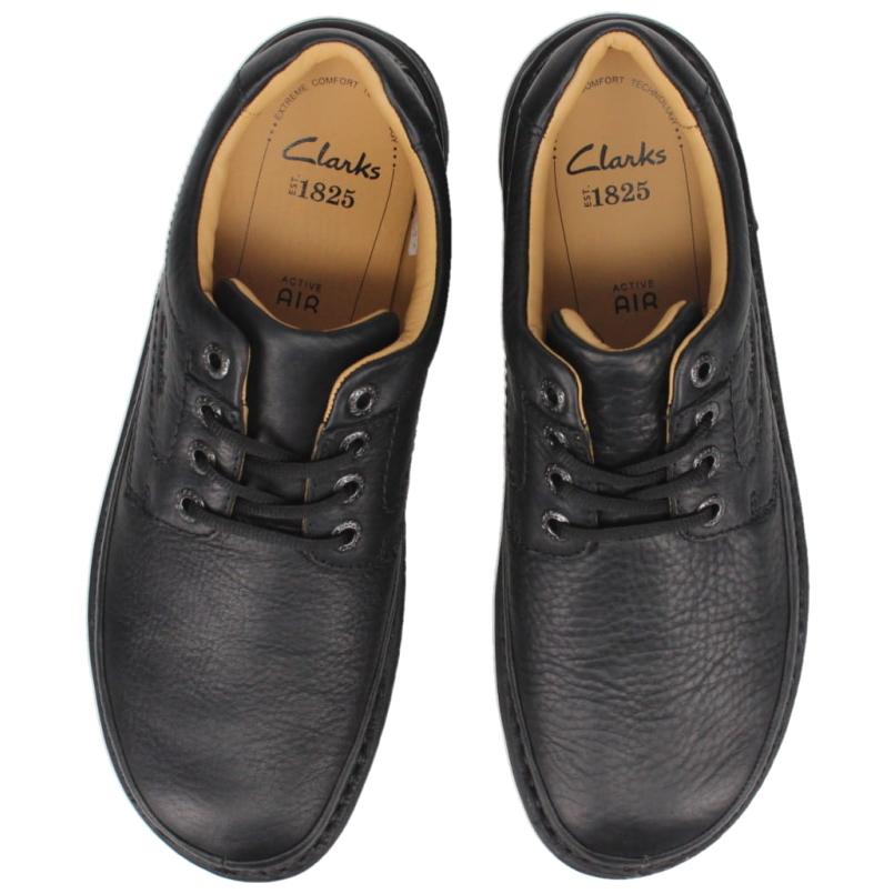 交換送料片道無料 クラークス Clarks カジュアルシューズ ネイチャー スリー Nature Three ブラックレザー 20339008 定番｜sneaker-soko｜06